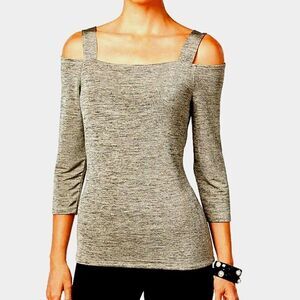 Harve Bernard Cold Shoulder Top